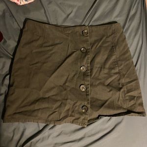 Forever 21 Button Skirt
